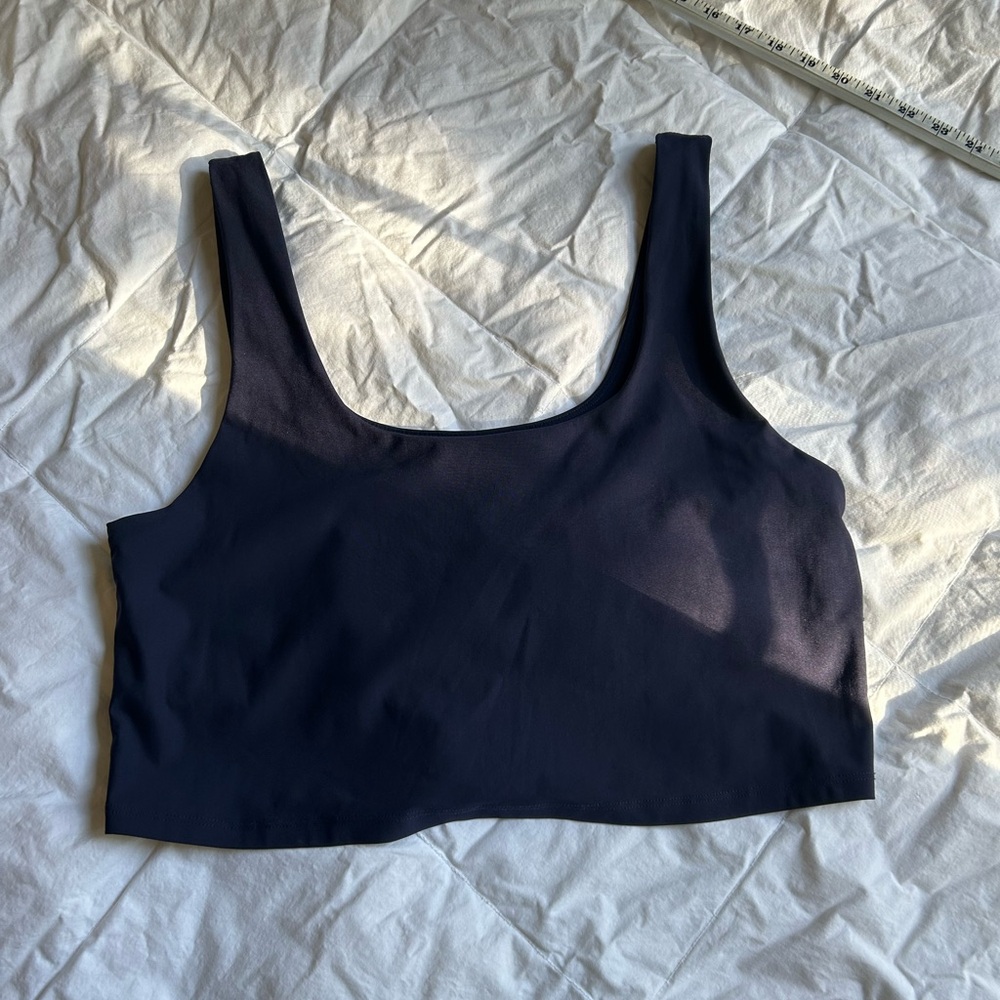 Navy Blue Fabletics Sports Bra